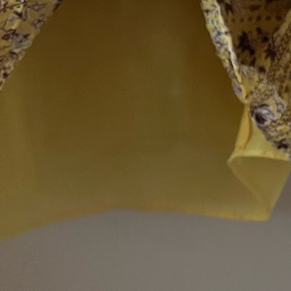 Ann Taylor Yellow and Purple Paisley Blouse - Picture 7 of 7